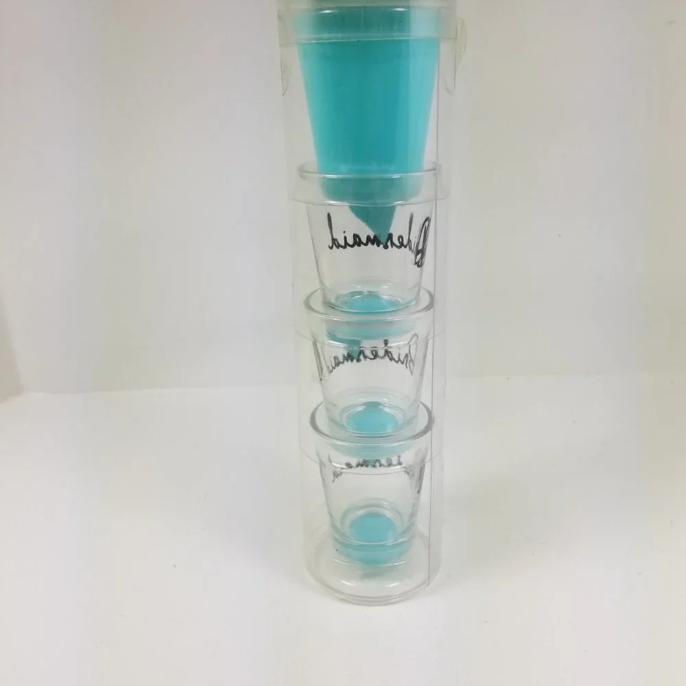 Bride Shot Stack 4 shot glasses Bride & Bridesmaids New